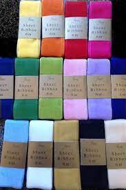 Organza Ribbon 3 Metres